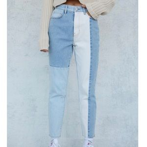 PacSun Hopper Patch Mom Jeans
